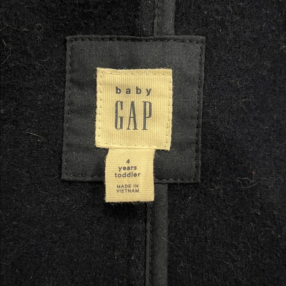 Baby Gap Toddler Toggle Hooded Pea Coat, 4T
